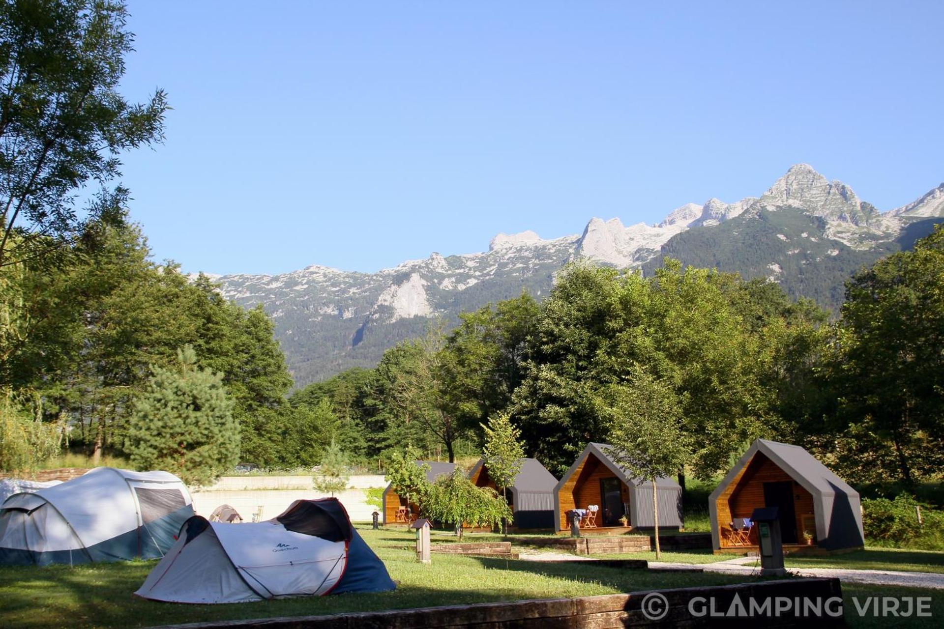 Hotel Glamping Virje Bovec Esterno foto