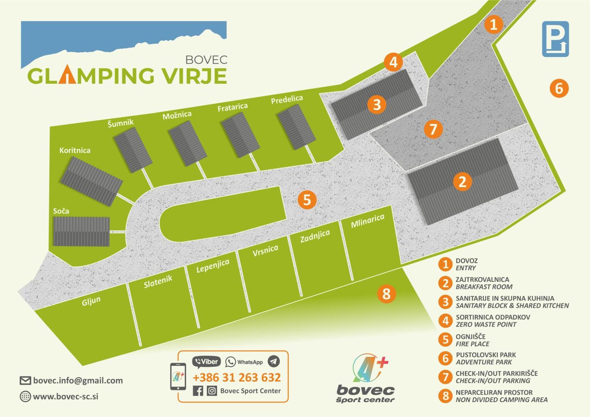 Hotel Glamping Virje Bovec Esterno foto